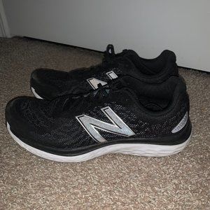 New Balance 680 Fresh Foam, Size 11.5 US, Black/white